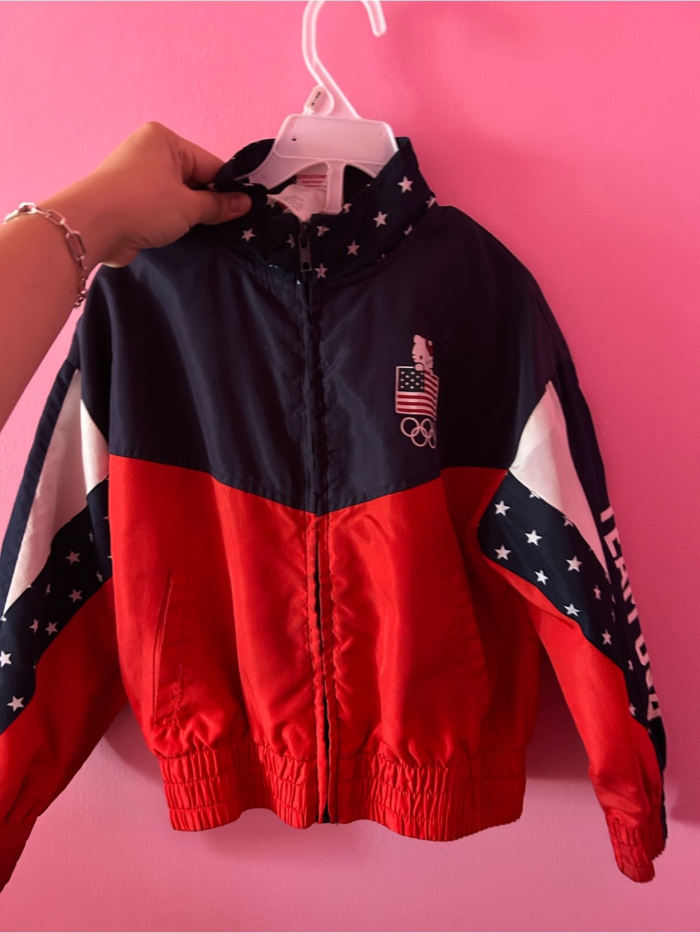Hello Kitty Red and Navy Kids Jacket